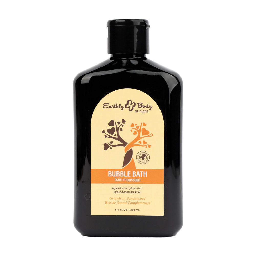 Earthly Body Hemp Seed Bubble Bath GRAPEFRUIT SANDALWOOD 250ml