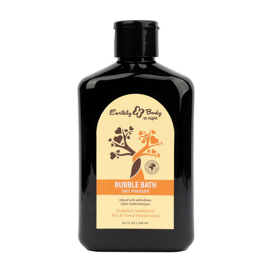 Earthly Body Hemp Seed Bubble Bath GRAPEFRUIT SANDALWOOD 250ml