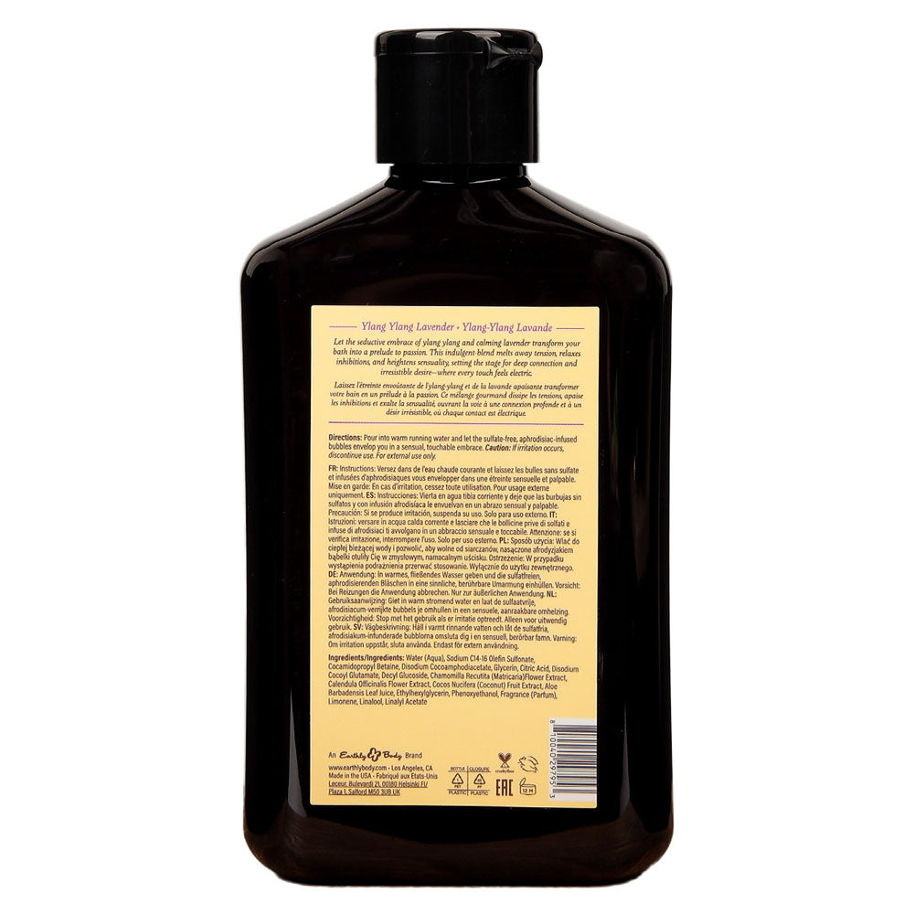 Earthly Body Hemp Seed Bubble Bath YLANG YLANG LAVENDER 250ml