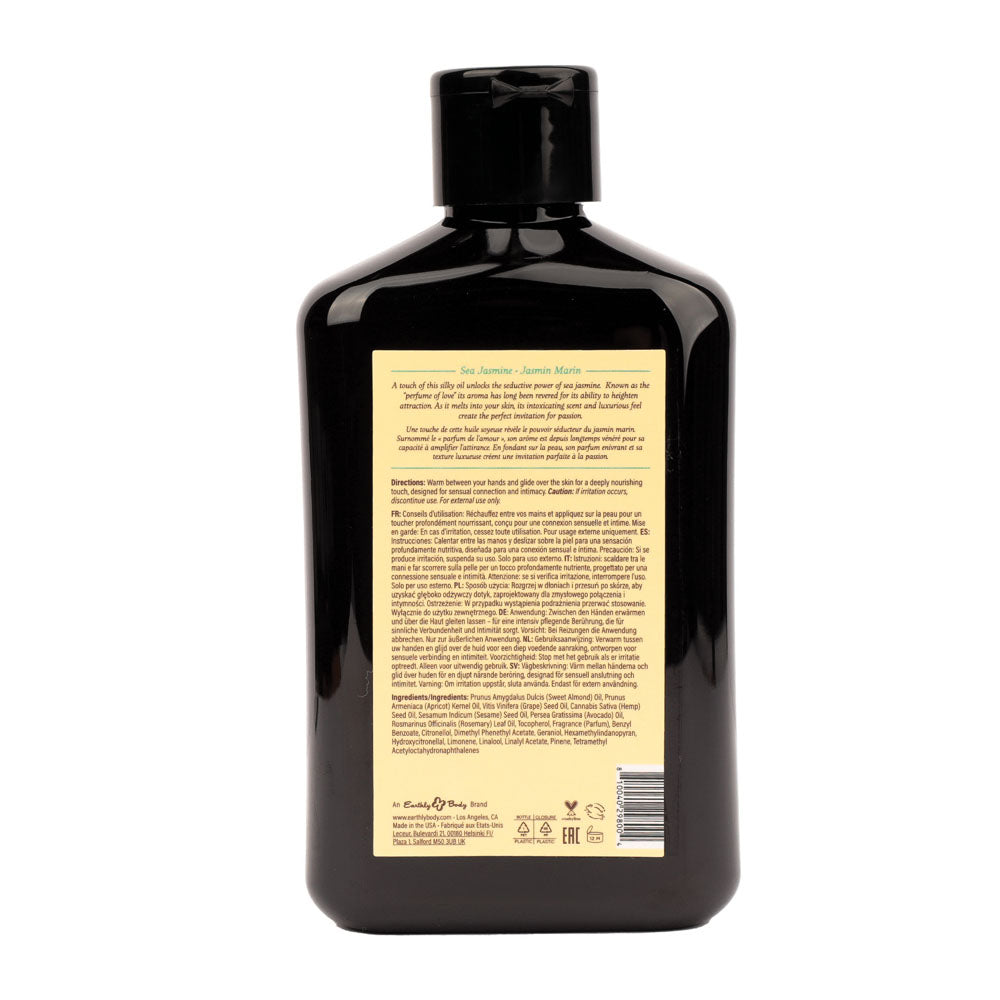 Earthly Body Hemp Seed Massage Oil SEA JASMINE 250ml