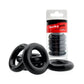Hunkyjunk Jacker 5-stack Five-pack Tube Super-strong Cockrings Black