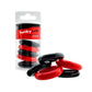 Hunkyjunk Jacker 5-stack Five-pack Tube Super-strong Cockrings Blue/Black