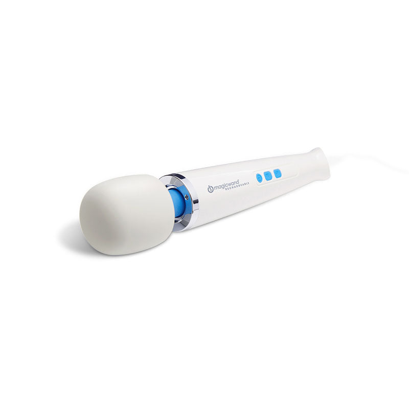 Magic Wand White Rechargeable Massage Wand Vibrator