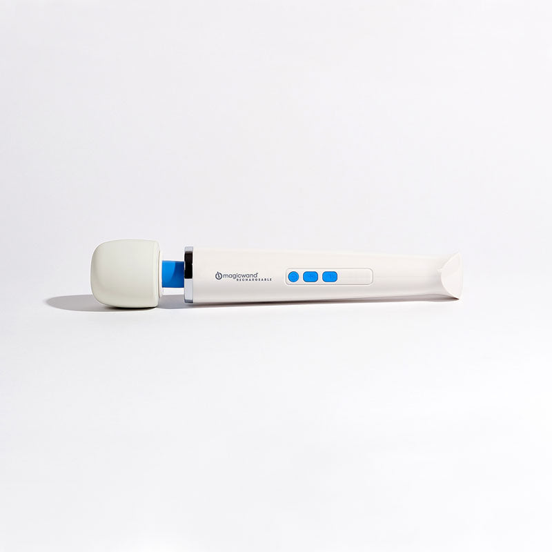 Magic Wand White Rechargeable Massage Wand Vibrator