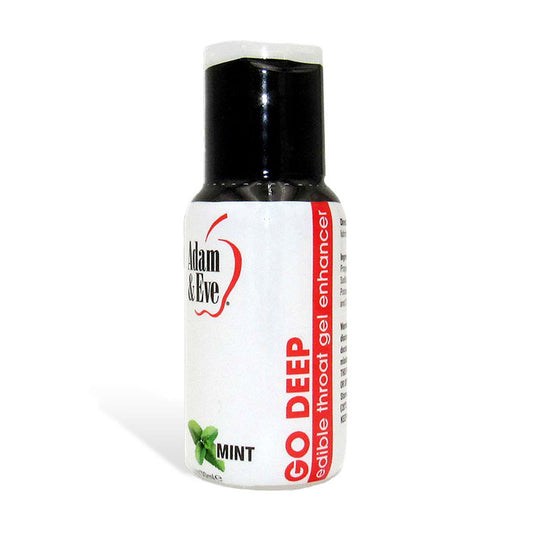 Adam & Eve GO DEEP Throat Gel - Mint Flavoured Oral Sex Gel 30ml