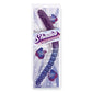 Icon Brands | Shades 17" Jelly TPR - Violet/Blue 44cm Double Dong