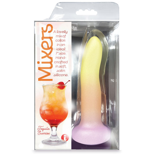 Icon Brands | Mixers Tequila Sunrise - Orange/Yellow 20.3cm Dildo
