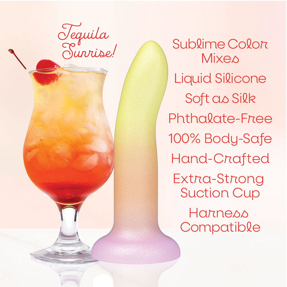 Icon Brands | Mixers Tequila Sunrise - Orange/Yellow 20.3cm Dildo