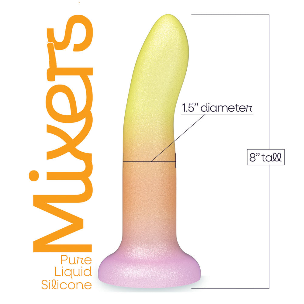 Icon Brands | Mixers Tequila Sunrise - Orange/Yellow 20.3cm Dildo