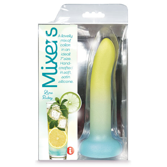 Icon Brands | Mixers Lime Rickey - Yellow/Blue 20.3cm Dildo