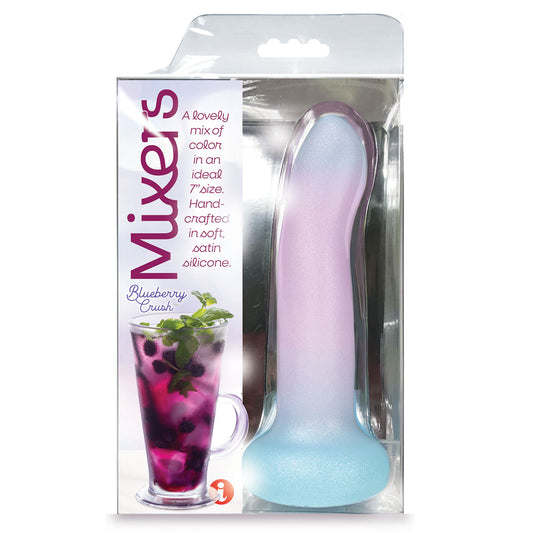 Icon Brands | Mixers Blueberry Crush - Blue/Pink 20.3cm Dildo