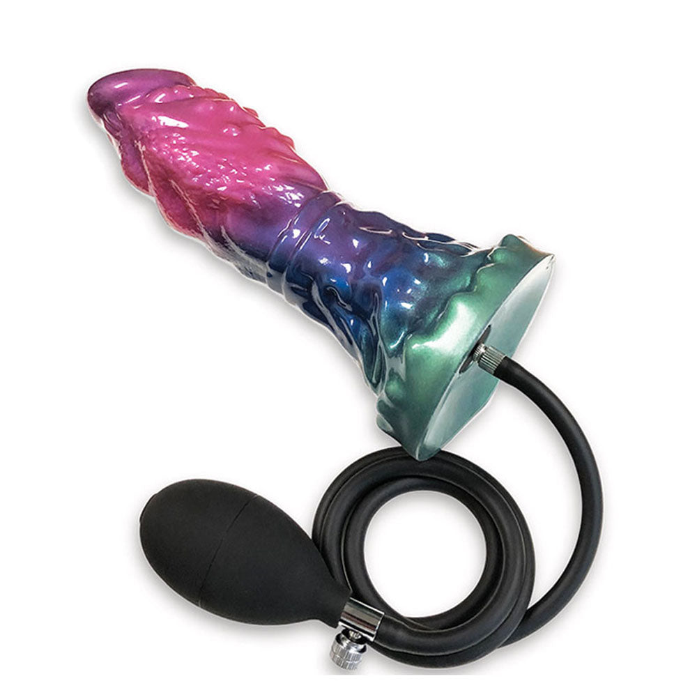 Icon Brands | Alien Nation - Expandor - Coloured Inflatable Fantasy Dildo