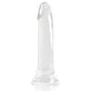 Icon Brands | The 9's Diclets Clear 17.8cm (7") Dong Dildo