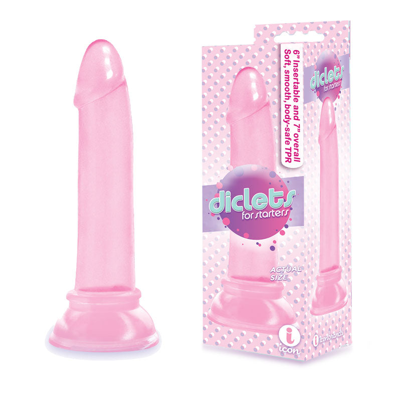 Icon Brands | The 9's Diclets Pink 17.8cm (7") Dong Dildo