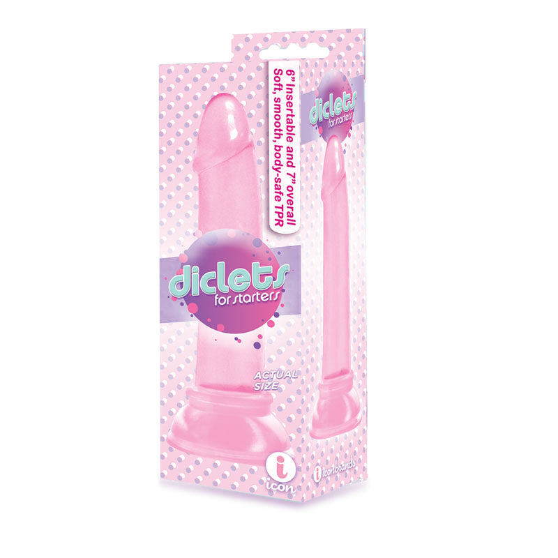 Icon Brands | The 9's Diclets Pink 17.8cm (7") Dong Dildo