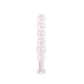Icon Brands | The 9's First Glass Thins Elliptical Anal Beads 7" Glass Dildo