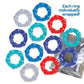Icon Brands | Baller's Dozen - Beaded Individually Wrapped Cock Rings - Pack of 12