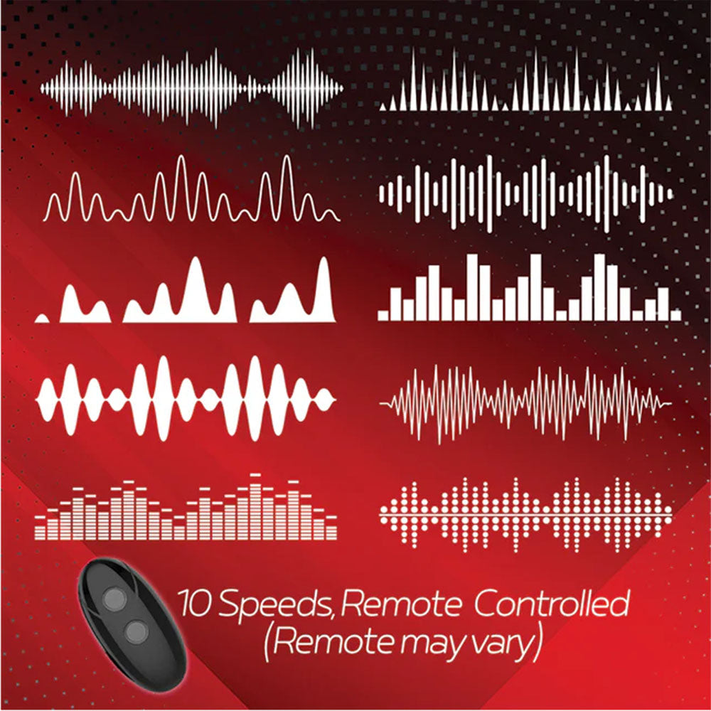 Icon Brands | Red Dot Rings - V2 Vibrating Cock & Ball Ring with Remote