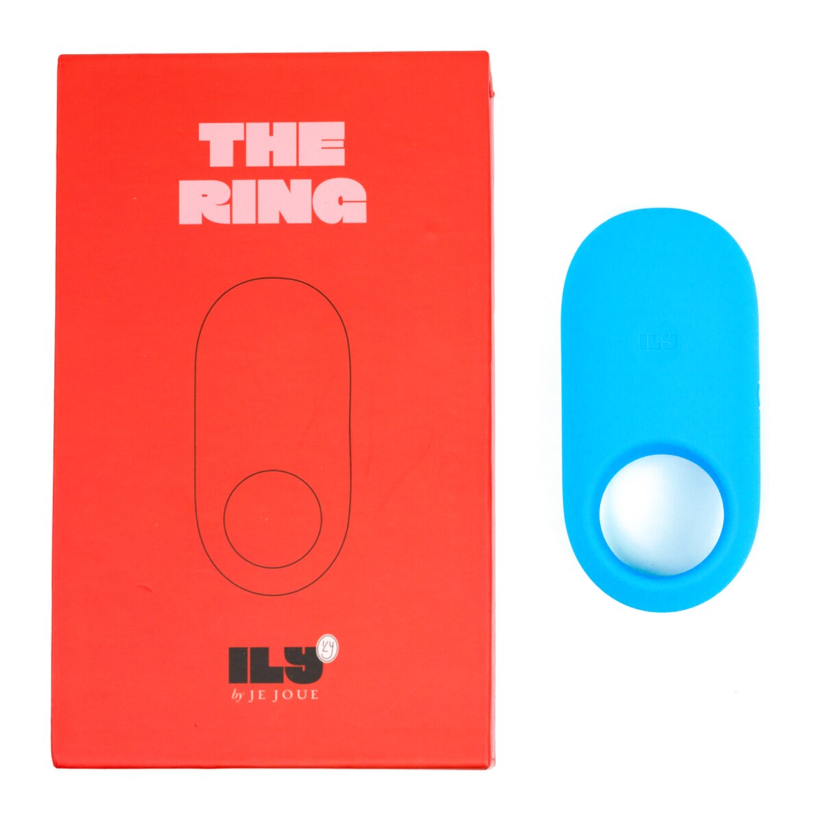 ILY Vibrating Cock Ring Blue
