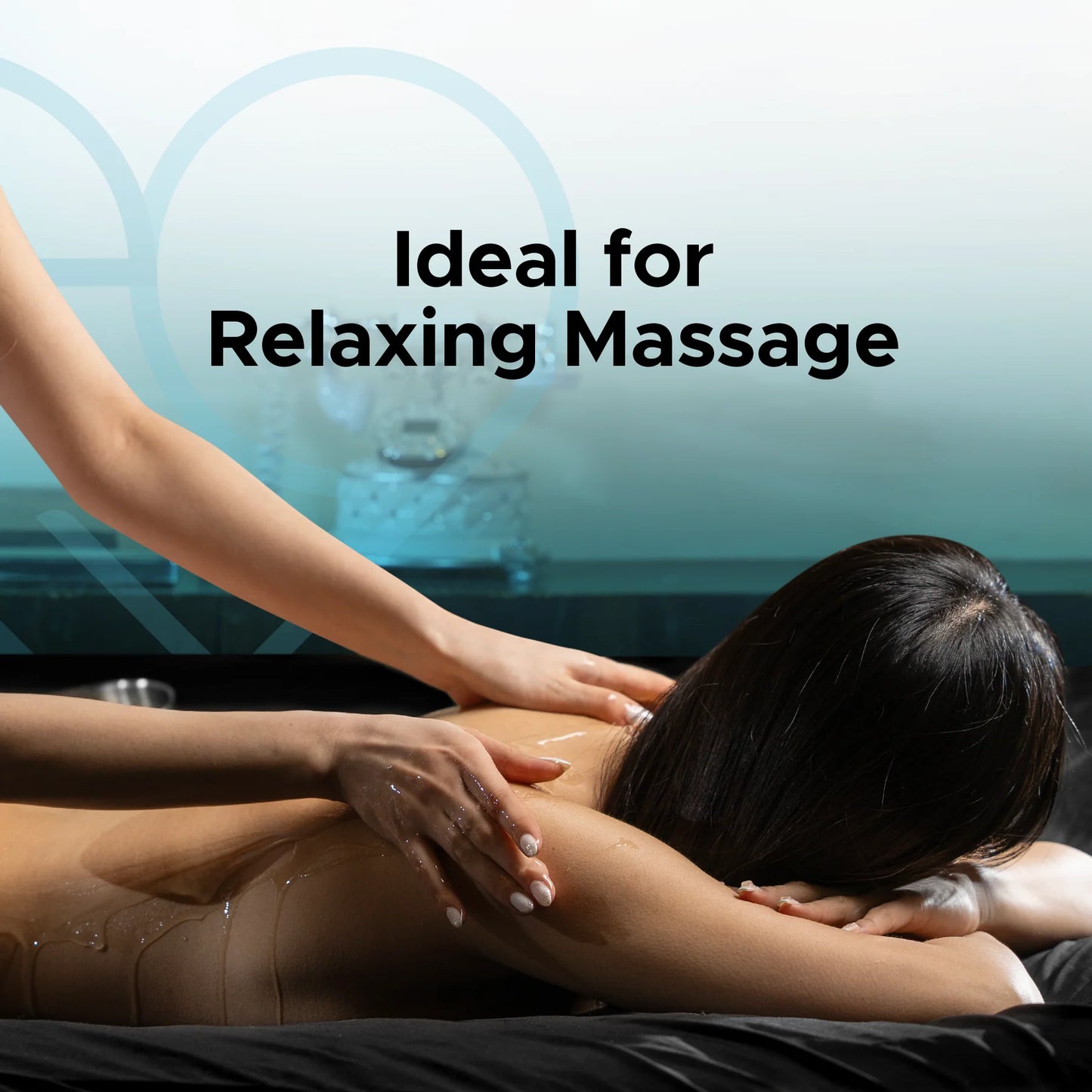 Eroticgel Waterproof Drop Sheet Black 150cm x 150cm