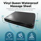 Eroticgel Vinyl Fitted Waterproof Fitted Bed Sheet - QUEEN 152cm x 203cm x 35cm