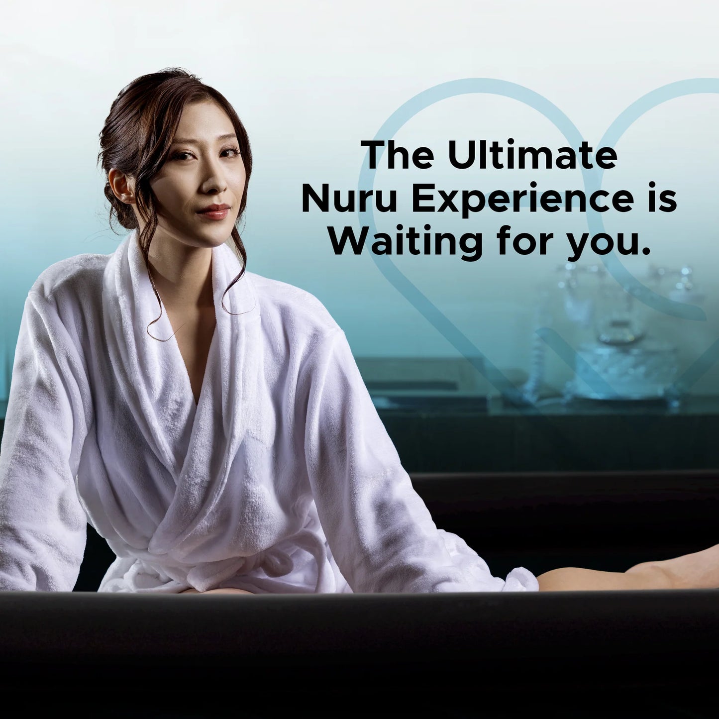 Eroticgel Nuru Inflatable Waterproof Massage Sheet with Handles 210cm x 156cm x 16cm