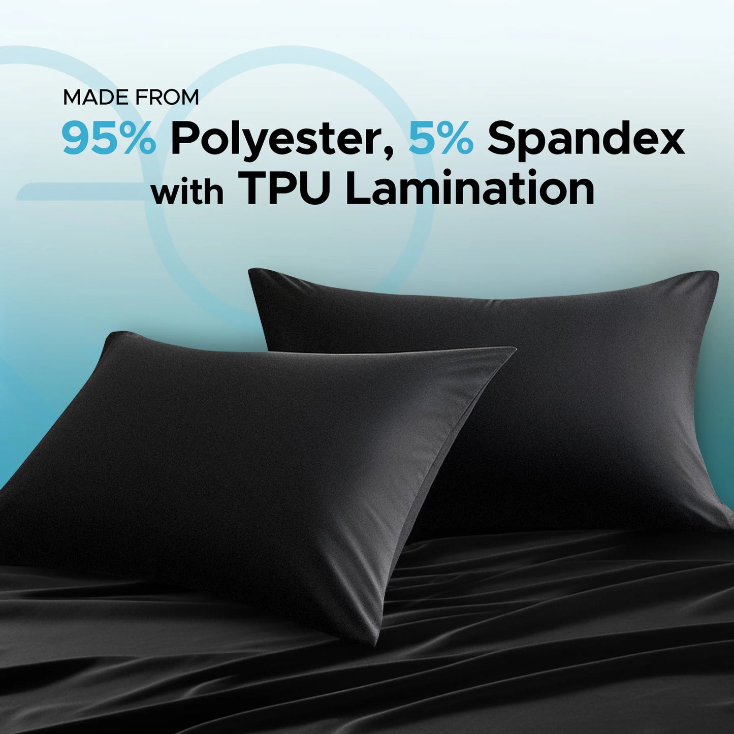 Eroticgel Waterproof Pillowcase Set of Two 48cm x 73cm