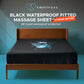 Eroticgel SUPER KING Waterproof Fitted Sheet - EXTREME Edition - 204cm x 204cm + 35cm