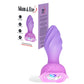 Adam & Eve ROTATING ROSE PLUG - Pink 12cm Rotating & Vibrating Butt Plug with Gem Base