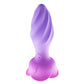 Adam & Eve ROTATING ROSE PLUG - Pink 12cm Rotating & Vibrating Butt Plug with Gem Base