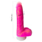 Adam & Eve THE SQUIGGLER - Thrusting Vibrating & Gyrating 9" Dildo with Wireless Remote