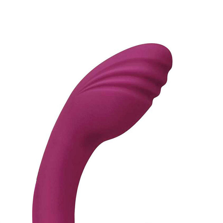 Adam & Eve ROSE GOLD CLIT TICKLER - Red 22cm Rabbit Vibrator