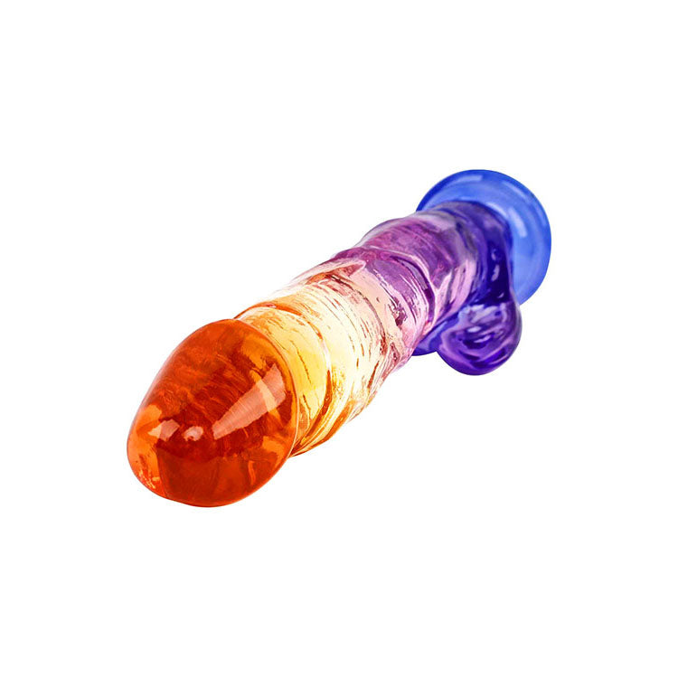 Adam & Eve Sunrise Dreams 9.5" Ombre Coloured Dong Dildo