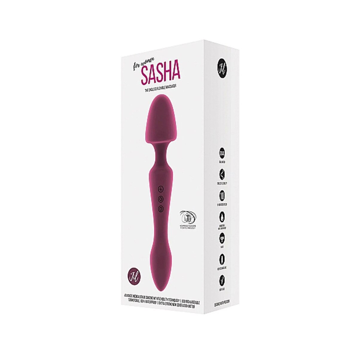 Shots Jil | Sasha Flexiable Massager Purple