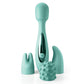 JimmyJane Canna - Teal 21.8cm Massage Wand with 3 Interchangeable Heads