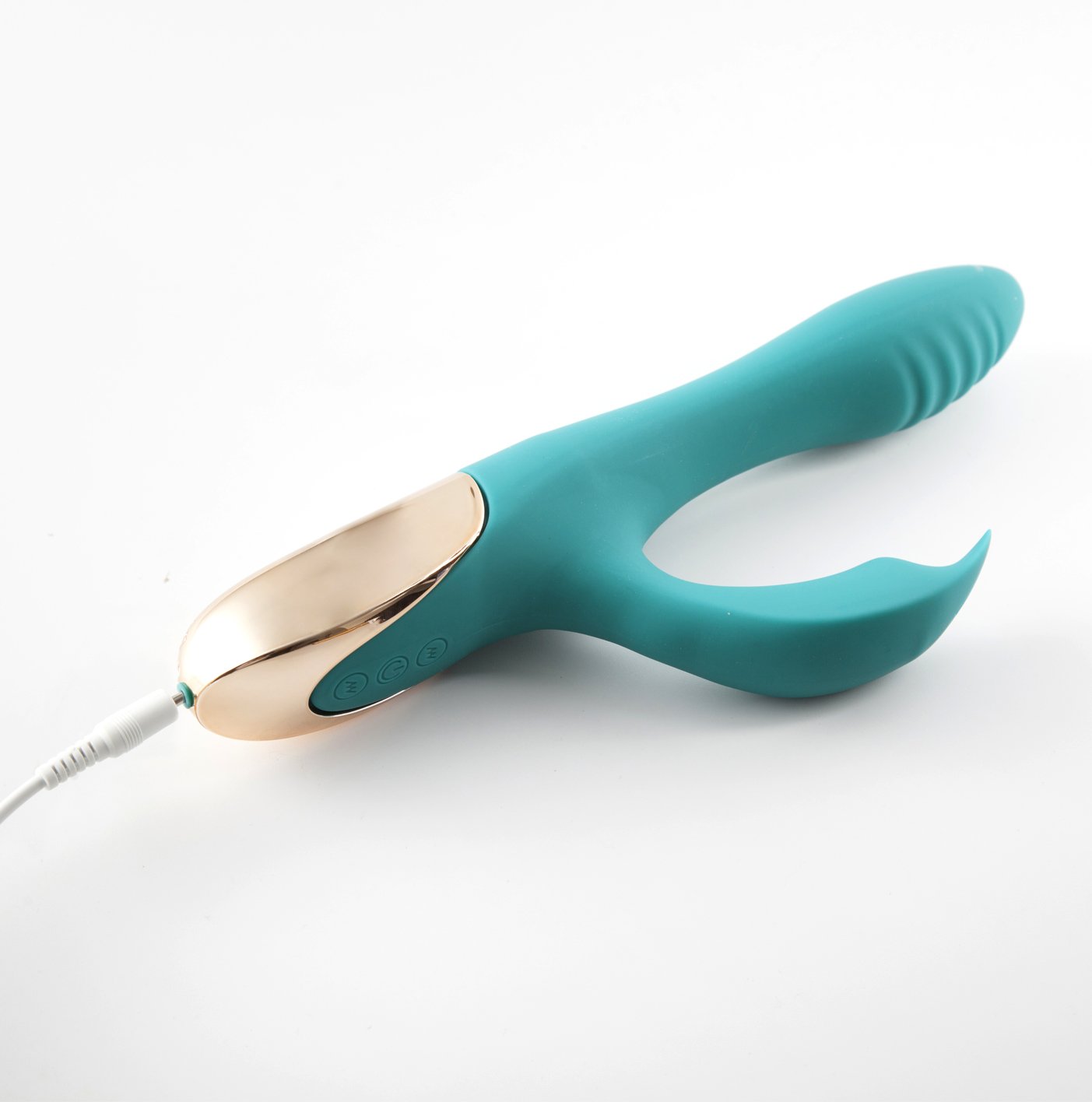 Maia Toys | Maia Skyler Green 21.6cm USB Rechargeable Bendable Rabbit Vibrator