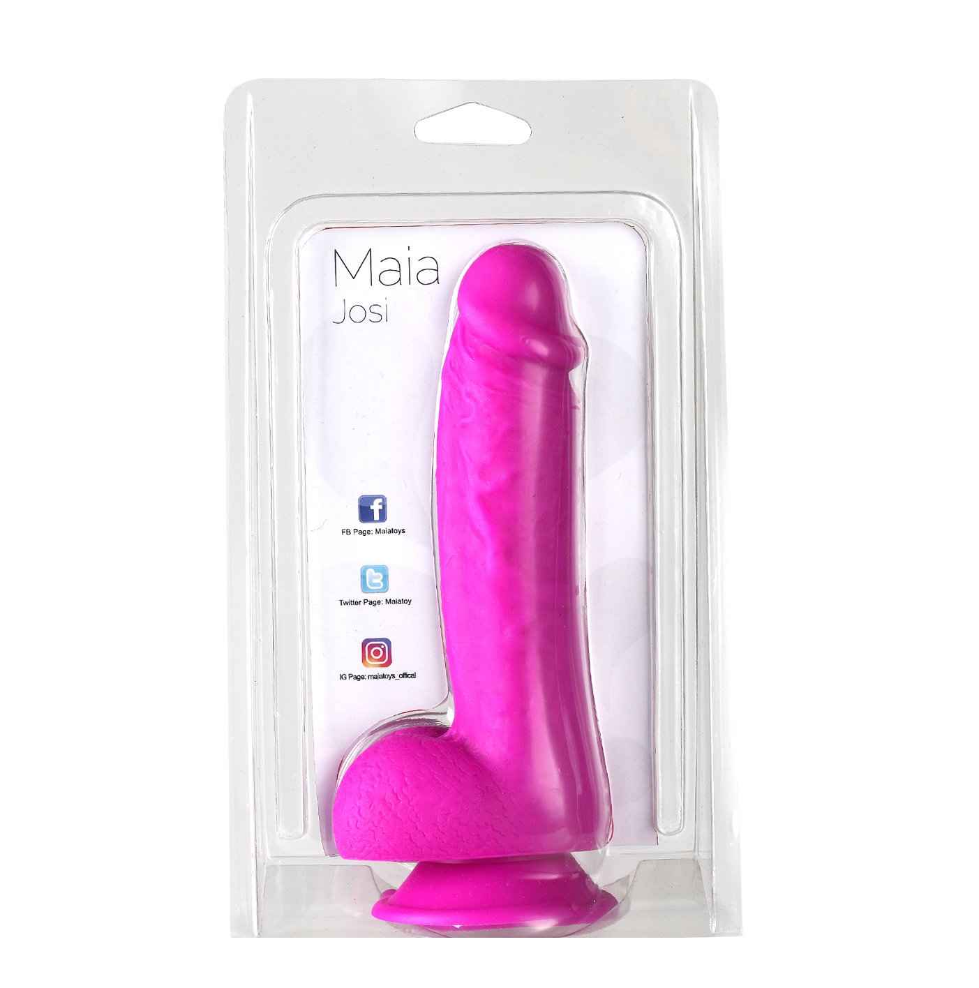 Maia Toys | Maia Josi Purple 20.3cm Dildo Dong