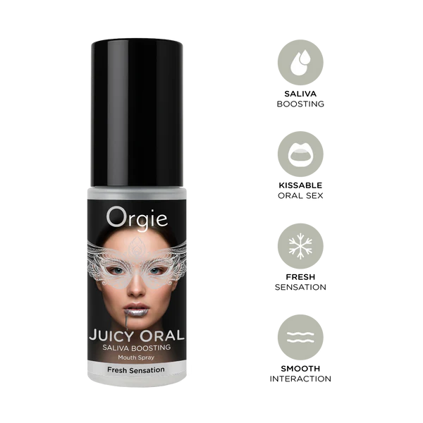 Orgie Juicy Mint-Flavored Oral Mouth Spray 15ml