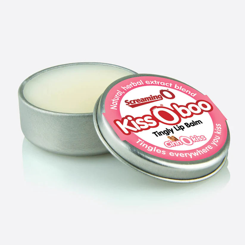 ScreamingO KissOBoo CinnOKiss Cinnamon Tingly Edible Lip Balm