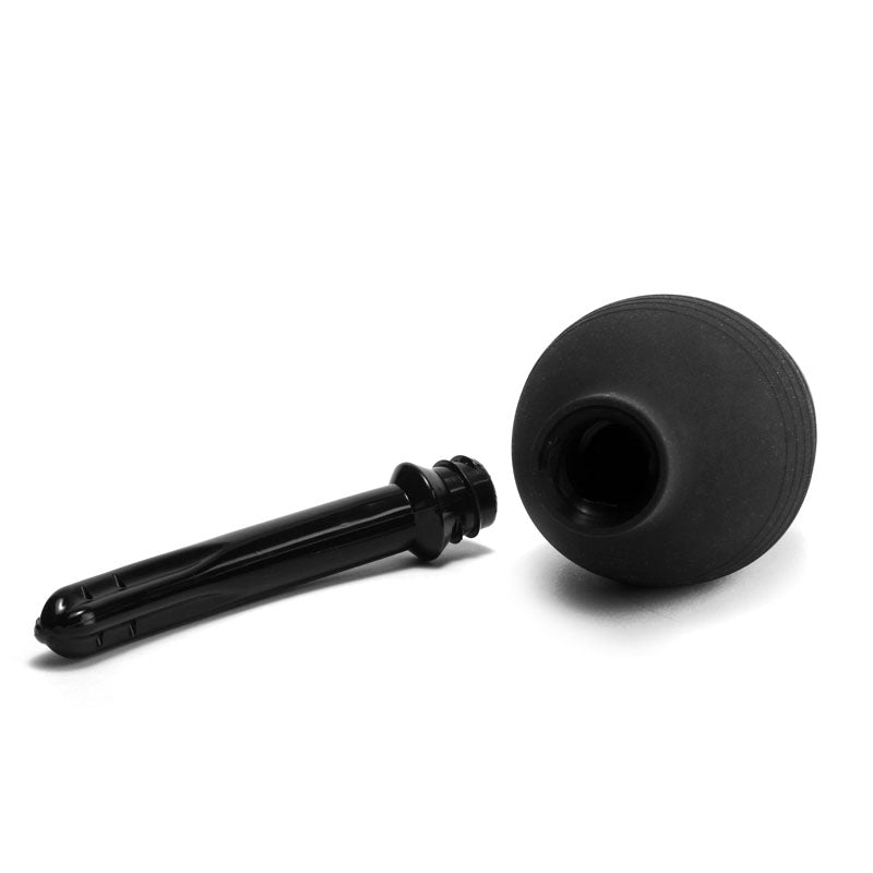 Cleanstream Deluxe Enema Bulb Black