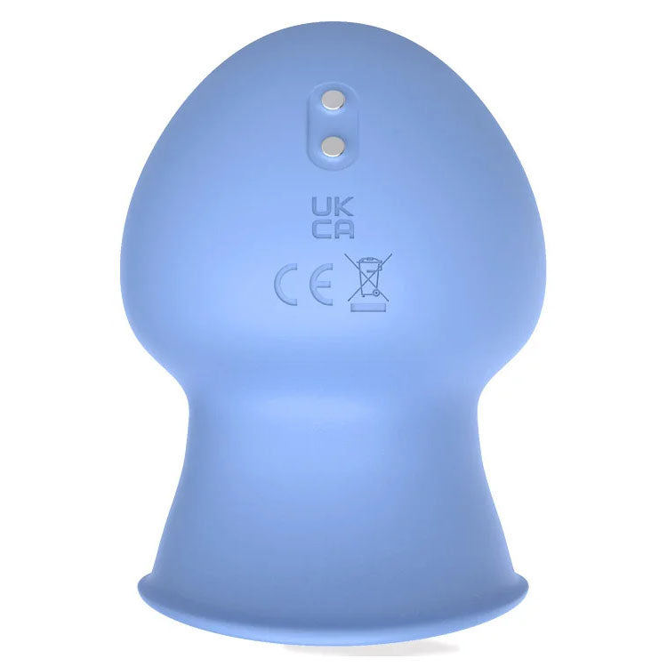 Adam & Eve EVES PLEASURE DOME Spinning & Vibrating Stimulator - Blue
