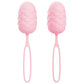 Adam & Eve Pillow Talk Egg Pink Vibrating Egg with Wireless Remote Control