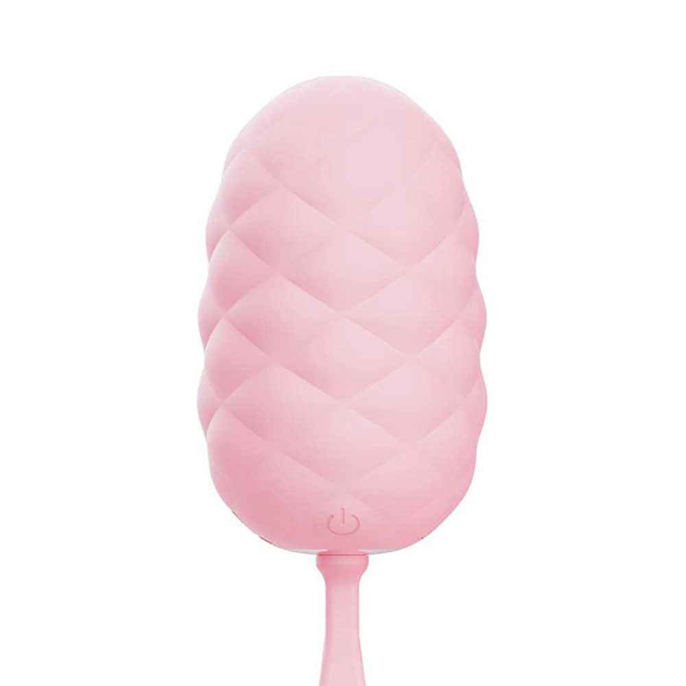 Adam & Eve Pillow Talk Egg Pink Vibrating Egg with Wireless Remote Control