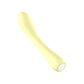 Adam & Eve GROOVY GLOW-UPS Bendie - Yellow Flexible G-Spot Vibrator with LED Base