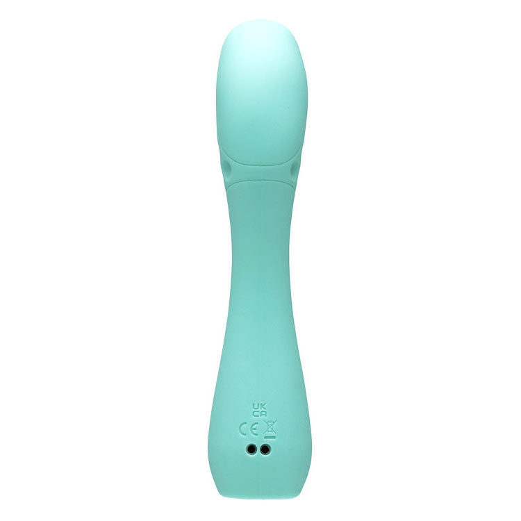 Adam & Eve GROOVY GLOW-UPS Flexie - Blue Flexible G-Spot Vibrator with LED Base