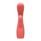 Adam & Eve GROOVY GLOW-UPS Curvie - Red Rabbit Vibrator with LED Base