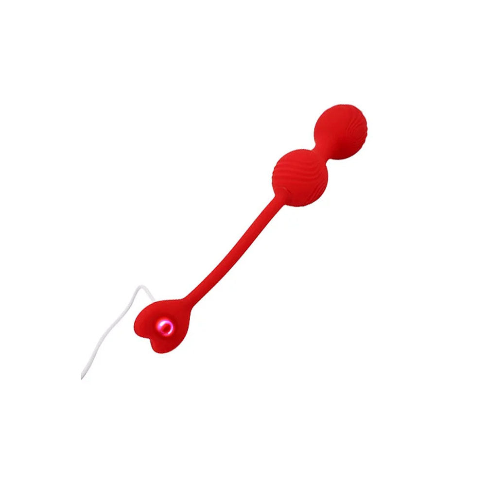 Adam & Eve SWEETHEART Kegel Trainer - Vibrating Kegel Balls with Remote