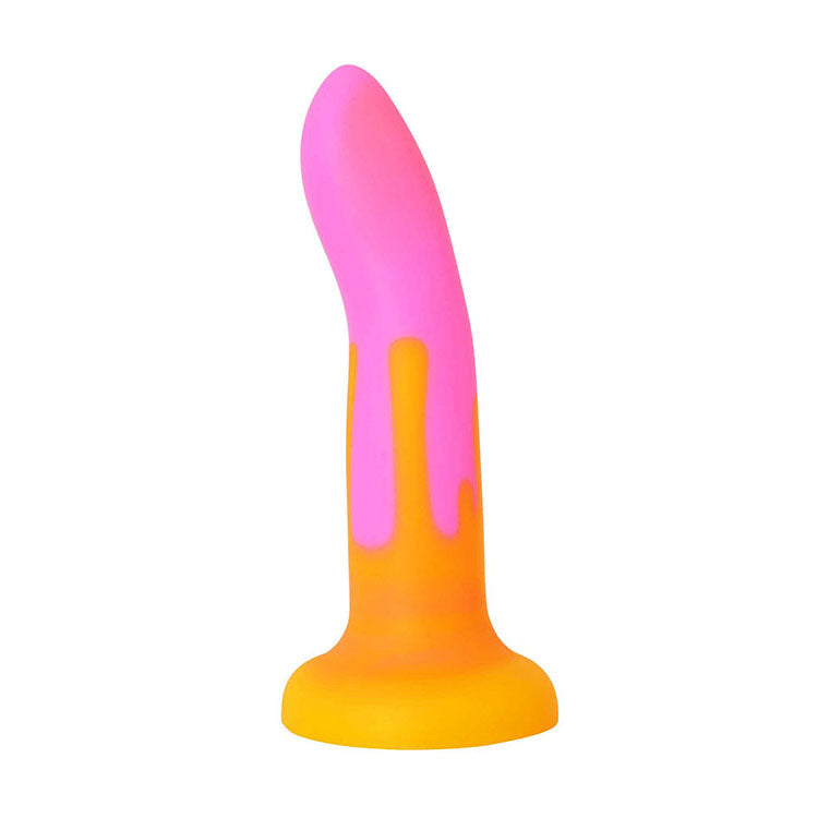 Adam & Eve CHARMED - Pink/Yellow 16.5cm Dildo