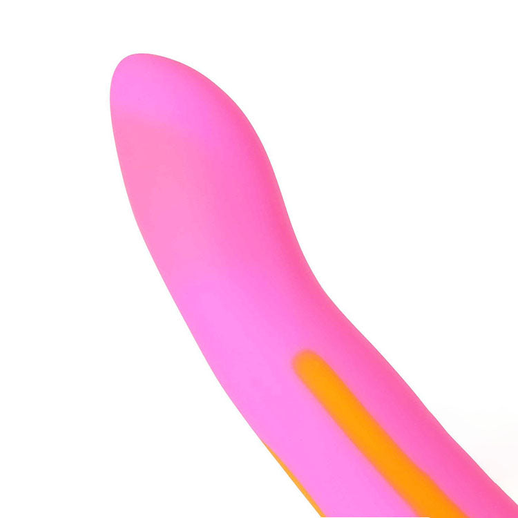 Adam & Eve CHARMED - Pink/Yellow 16.5cm Dildo
