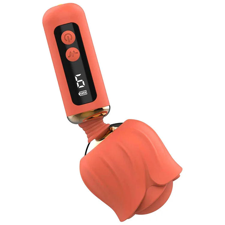 Adam & Eve THE ROYAL ROSE Mini Wand - Coral